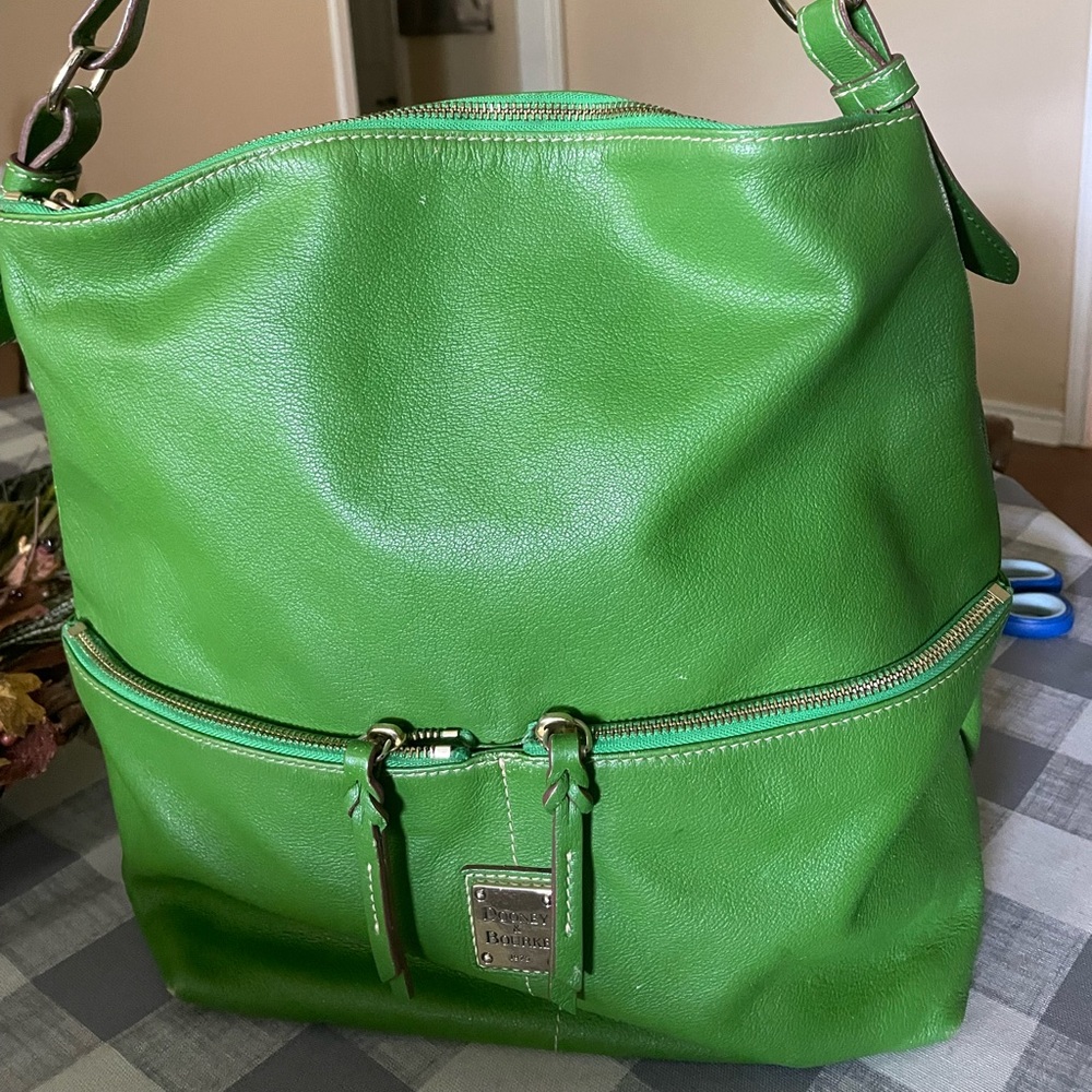 Dooney and Bourke Green Tote Purse